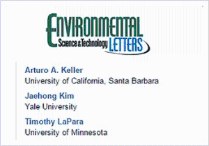 Professor Lee became Editorial Advisory Board member of Environmental Science & Technology Letters (ES&T Letters) since 2016 이미지